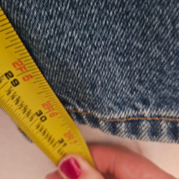 LL Bean Women's Double L  Jeans Ultra High-Rise Comfort Waist Tapered Leg - Picture 6 of 10